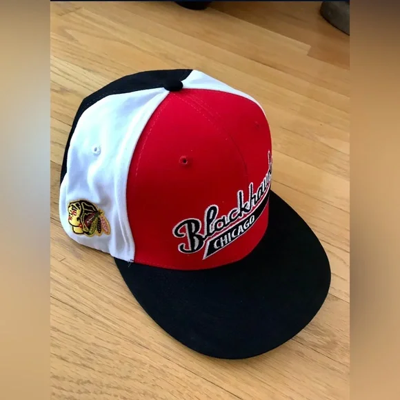 NHL Chicago Blackhawks Retro 1970’s Series Cap Hat (Brand New) - Picture 1 of 6